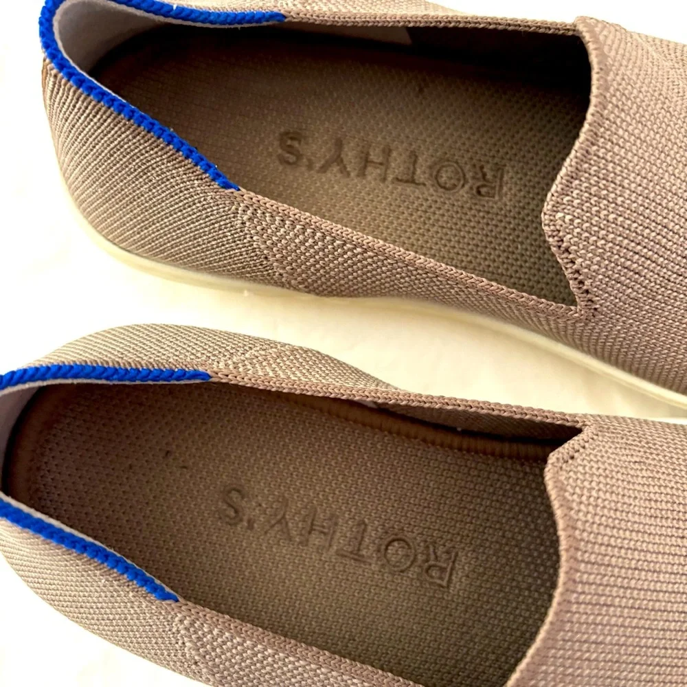 Rothy’s Sneaker The Original Slip on Shoe Casual Fashion Machine Washable Sz 7.5 - Picture 5 of 11